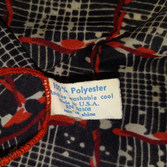 VTG Multi Colored Scarf - Picture 3 of 3